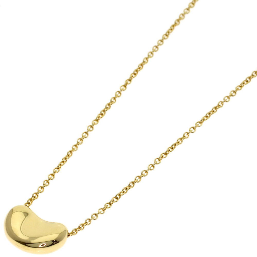 Tiffany Bean Necklace, 18K Yellow Gold, Women's, TIFFANY&Co.